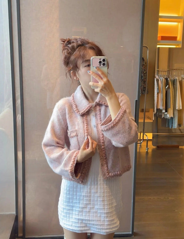 CHANEL Gilet en tricot 25S 324