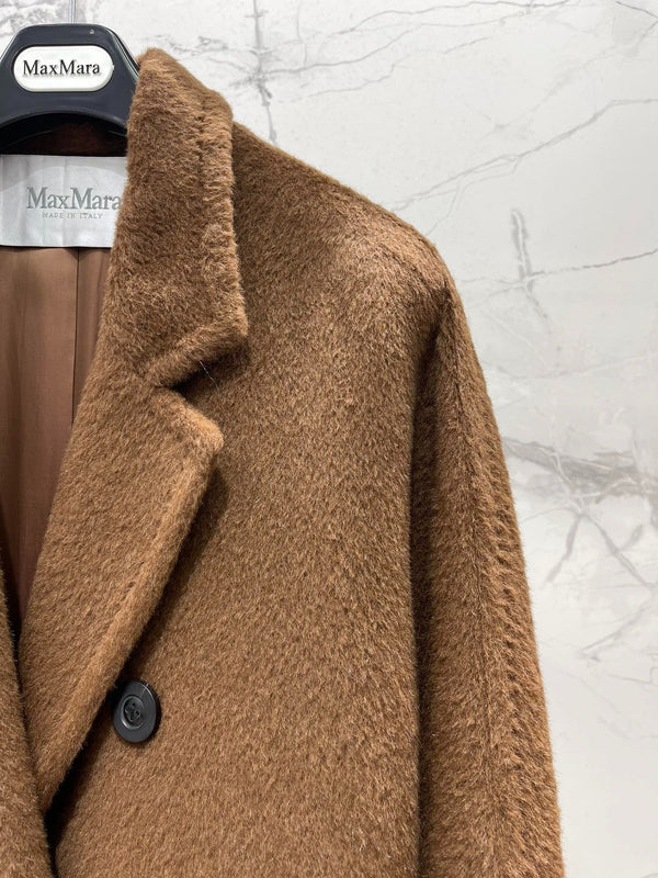 MAX MARA MANTEAU LONG EN FOURRURE 25S 114