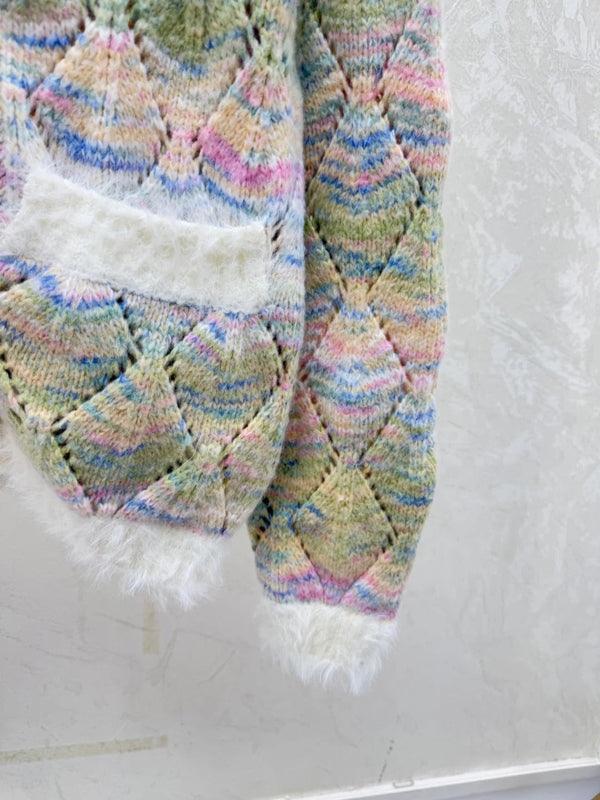 CC 26 Gilet Clover Laine Multicolore 830605