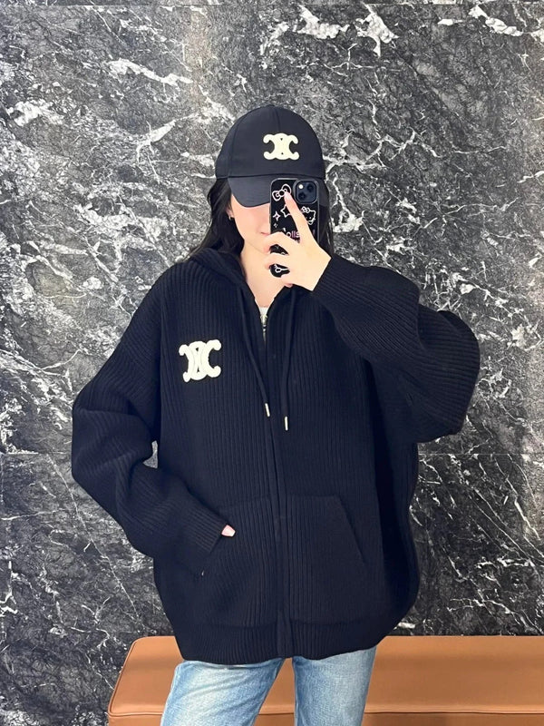 CELINE 25S ZIP-UP HOODIE 0056