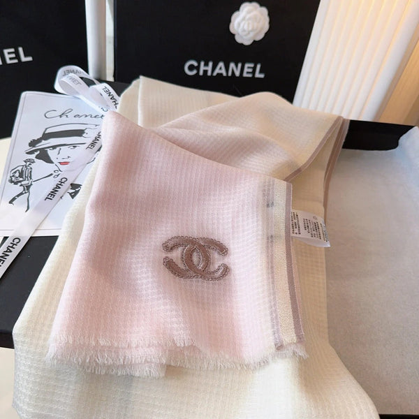 CHANEL 25S SCARF 200 CM IN CASHMERE 942960