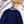 Cardigan en maille col V bleu marine laine cachemire CC 26 785160