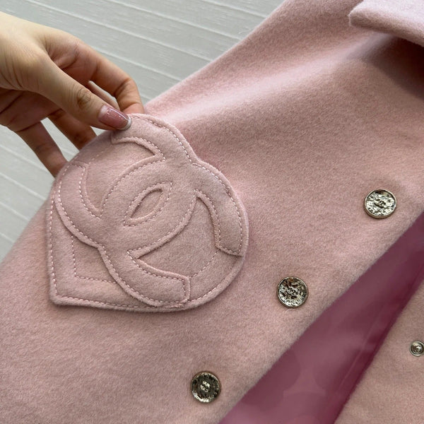 CHANEL 25S KNIT VEST WITH TWO HEART-SHAPED POCKETS 346