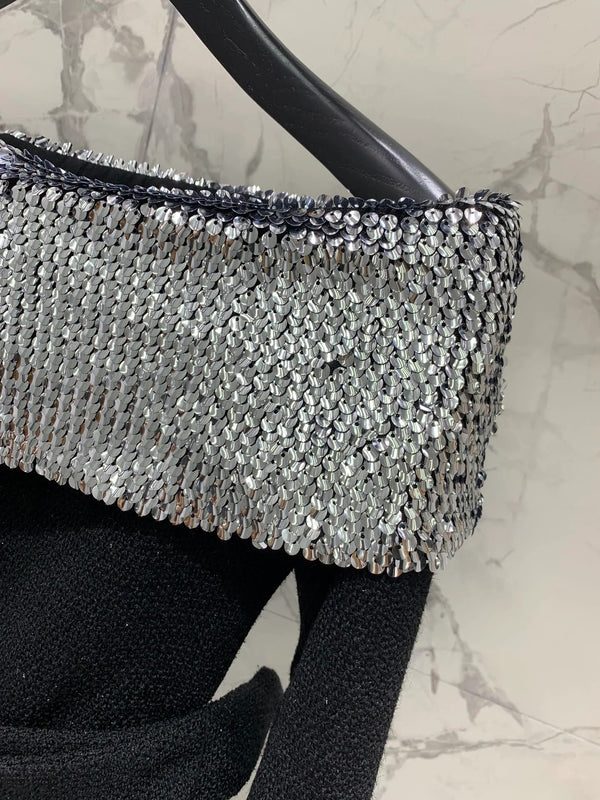 YSL 25S VESTE À PAILLETTES ÉPAULES DÉCOUVERTES STYLE 185