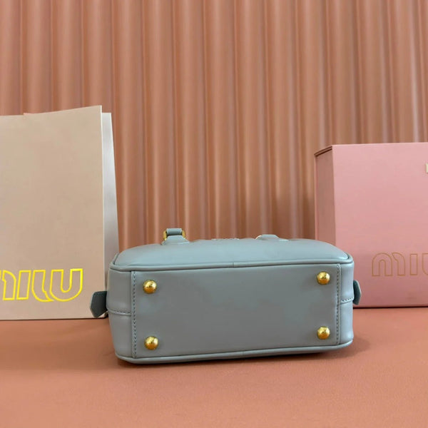 ARCADIE SMALL 22 BAG IN LIGHT BLUE CALFSKIN