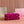 ARCADIE BAG 27 IN FUCHSIA SUEDE GOLD HARDWARE