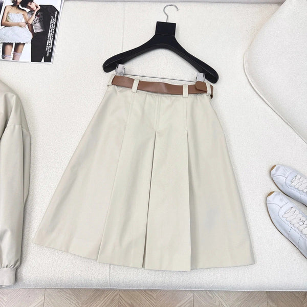 GONNA MIDI KAKI MIUMIU STILE 73