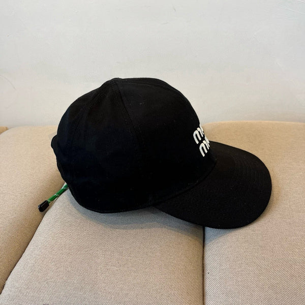 CAPPELLINO DA BASEBALL MM IN TESSUTO NERO KAKI STILE 7