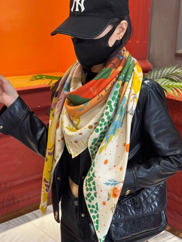 HERMES 25S SCARF 140 IN SILK 733913