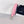 CC BELT 20 MM IN TAFFY PINK SMOOTH CALFSKIN SILVER HARDWARE ATTACH RHINSTONE