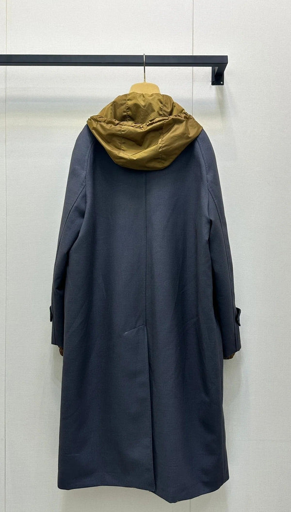MIUMIU HOODED TRENCH COAT STYLE 56