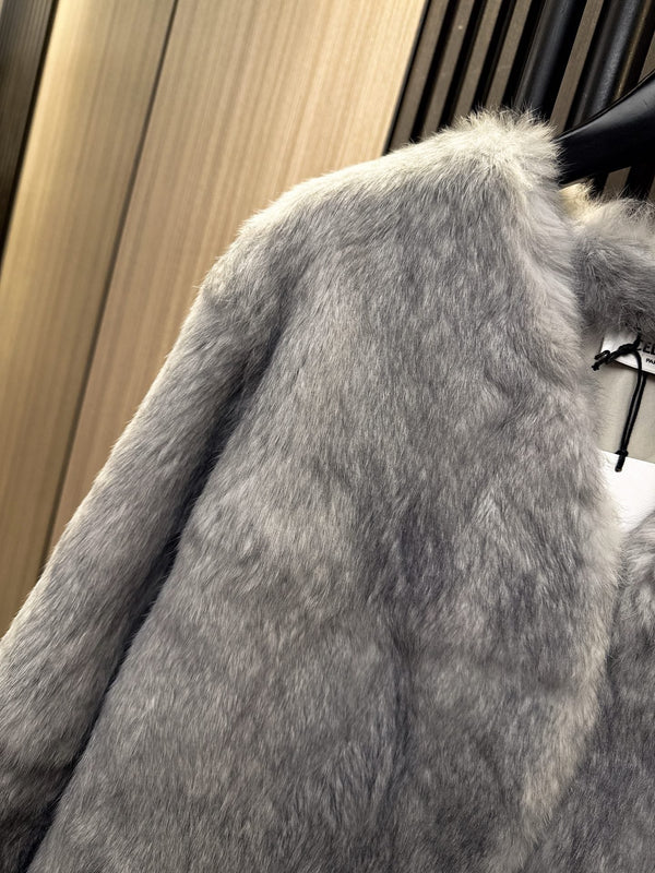 CELINE 25S RABBIT FUR COAT 0034