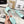 CC 26s Flat Sandals Light Turquoise Cowhide Patent Leather 183570