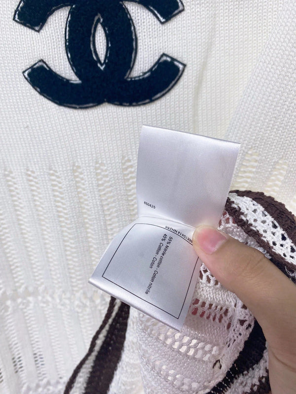 CC 2026 Björn's Knit Vest White Logo CC Nitrile Cotton 471924