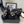 CC 26s Platform Sandals 75 Black Tweed Mixed Gold Charm 650088