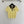 Chanel 2026 Haut à manches courtes et col polo en laine et polyester jaune et violet