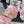 CC 26s Platform Sandals 75 Pink Sheepskin Mixed Gold Charm 650090