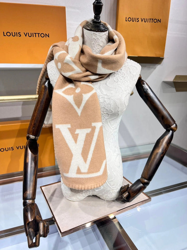 SCIARPA LV 240 CM IN CASHMERE 737198