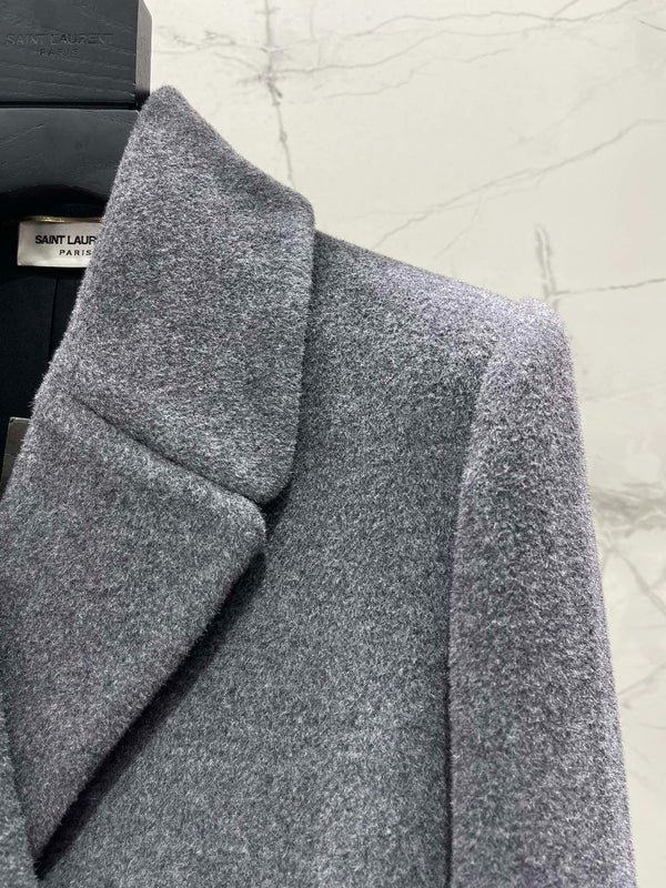 MANTEAU LONG EN CACHEMIRE YSL 25S STYLE 32