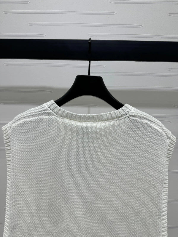 CHANEL CROPPED KNIT SWEATER 269388