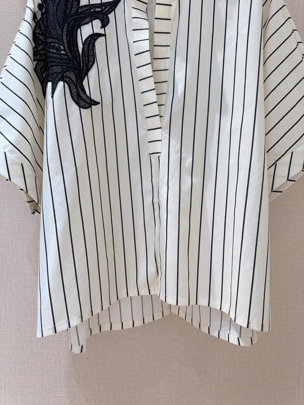 LV 25S VERTICAL STRIPED SHIRT 0148