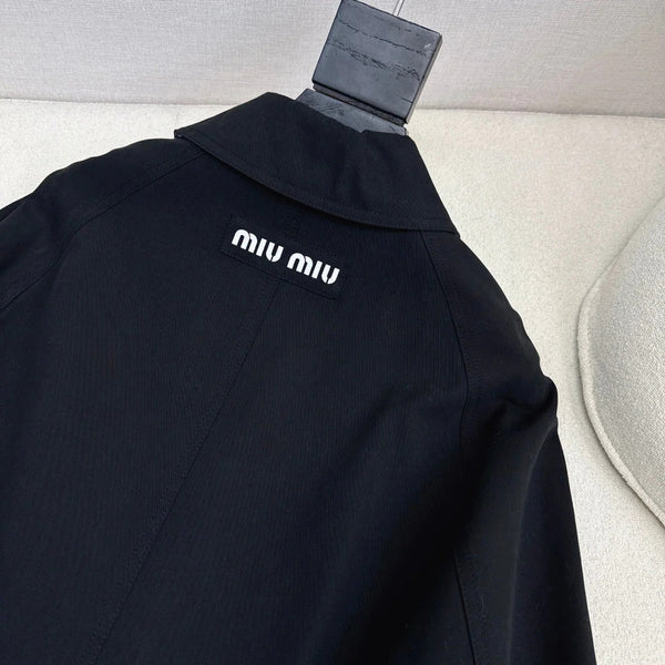 MIU MIU LONG TRENCH-COAT STYLE 664