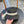 STRAW HAT BOW WITH PEARL BLACK 672699