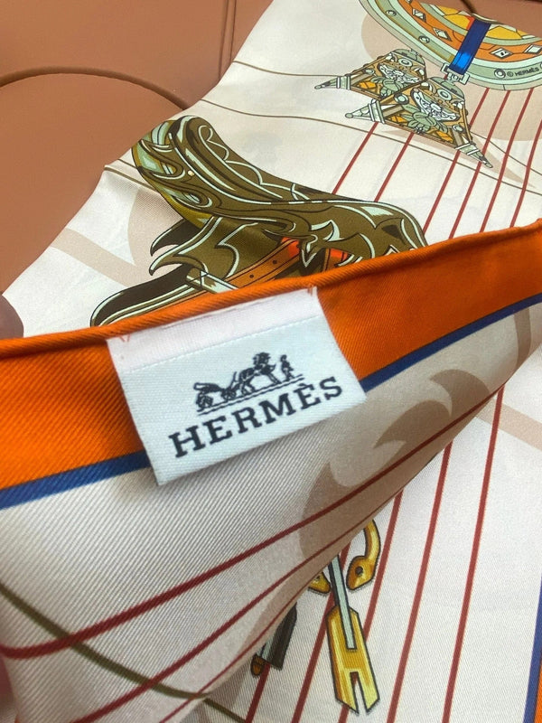 HERMES 25S SCARF 90 IN SILK 718480