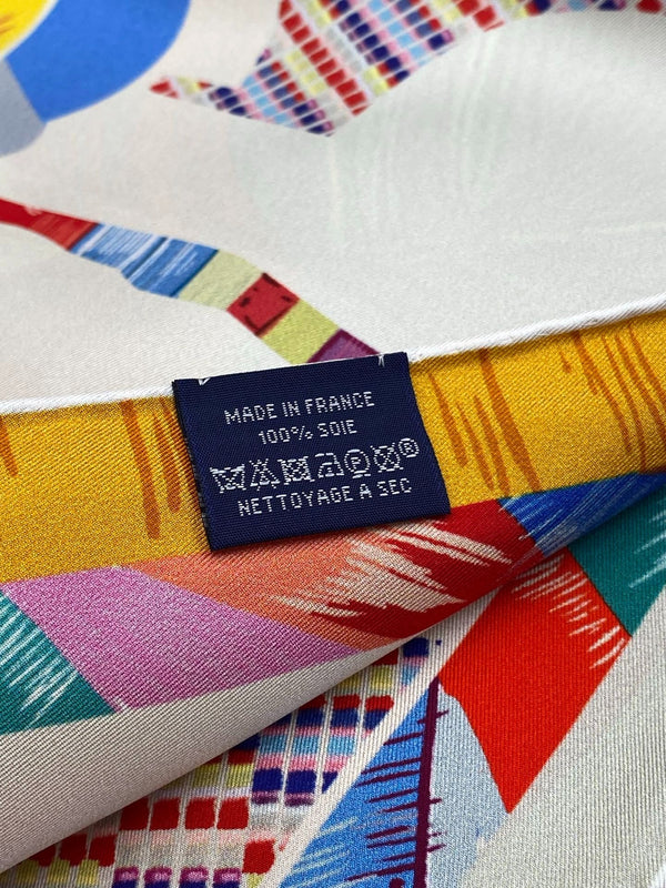 HERMES 25S SCARF 90 IN SILK 718483