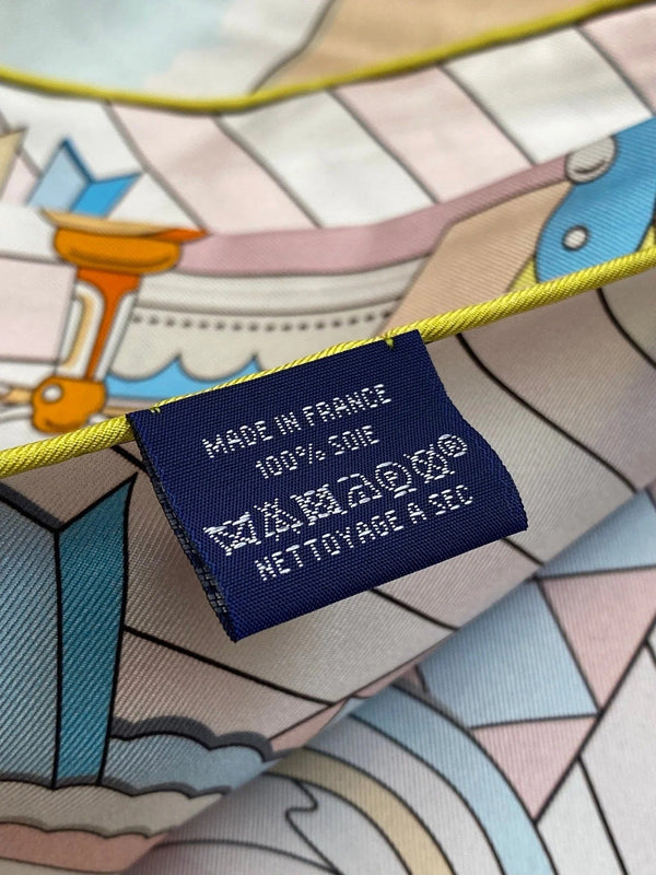 HERMES 25S SCARF 90 IN SILK 718486