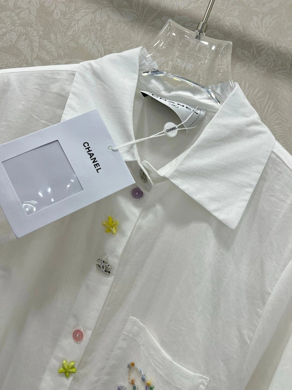 CHANEL WHITE SHIRT 269359
