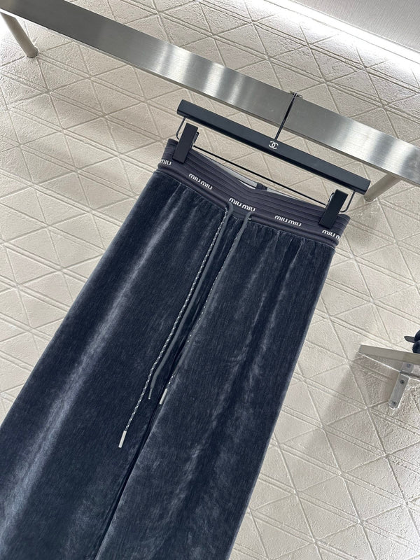 MIUMIU WIDE-LEG PANTS STYLE 118