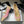 HIGH BALLET MARY JANE 50MM IN NATURAL BEIGE AND PINK RAFFIA