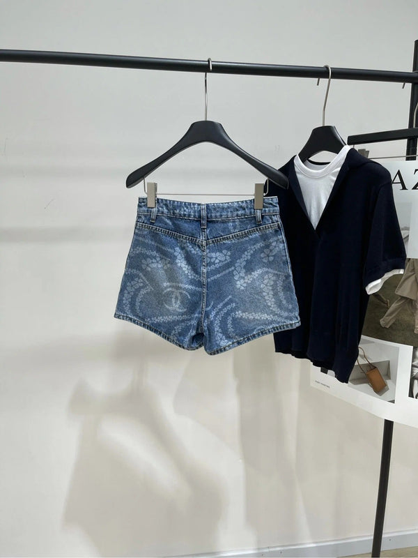 CHANEL DENIM SHORTS 273103