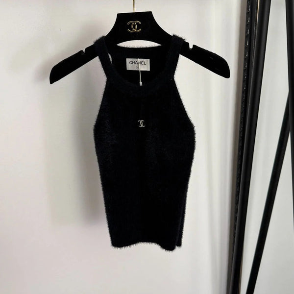 CHANEL 25S HALTER NECK TOP 555