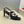 HM 26ss Kelly Sliver Buckle Sandals 65 Black Calfskin 607171