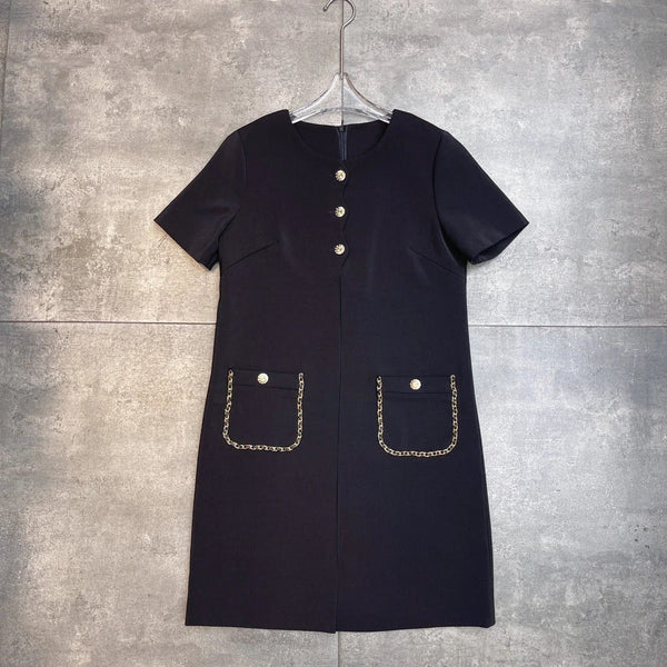 ROBE AMPLE MANCHES COURTES CHANEL 25S 502