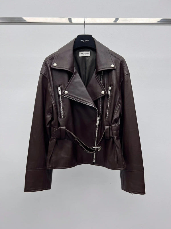 YSL 25S LEATHER JACKET STYLE 136