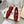 VT 26s Mary Jane Ballet Flats Dark Red Lambskin 611365