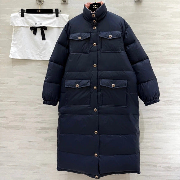 CHANEL MANTEAU LONG COCO NEIGE 25S 483