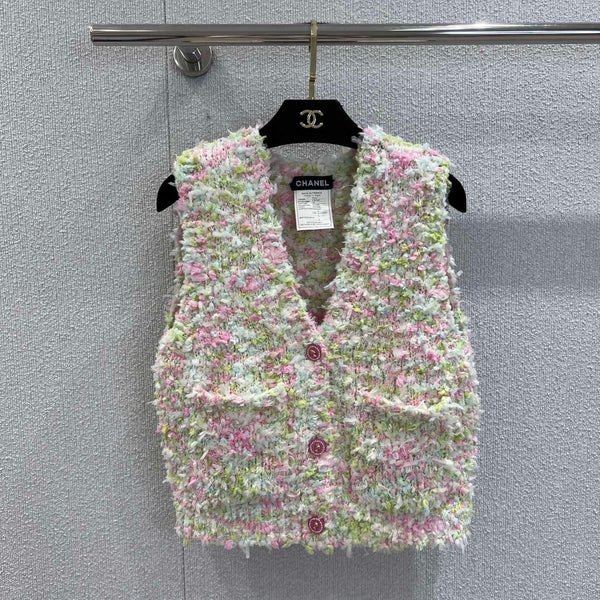 CHANEL 25S WOOL VEST 231009