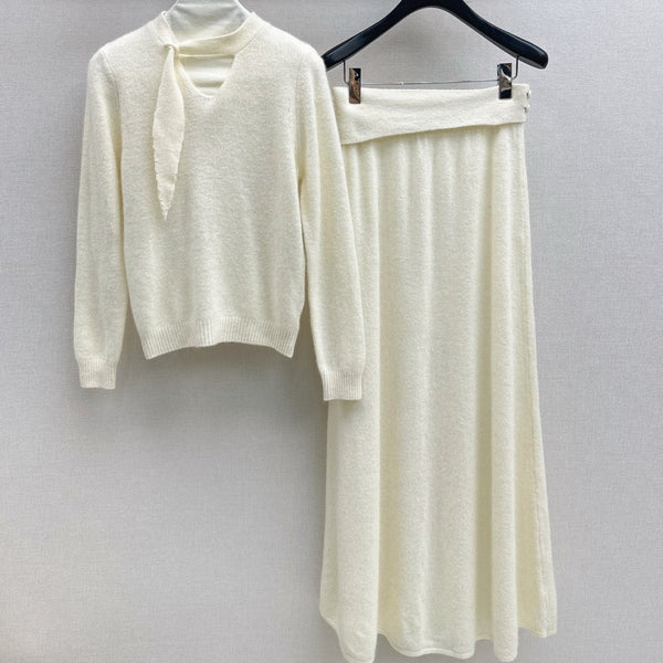 ENSEMBLE JUPE EN TRICOT DIOR 25S 588