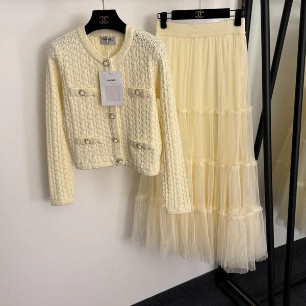 CHANEL ENSEMBLE ROBE 25S 550