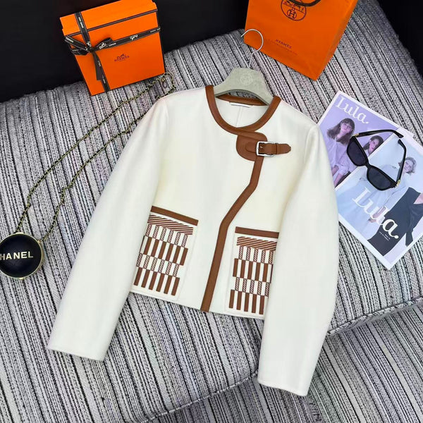 HERMES 25S KNITTED JACKET 052