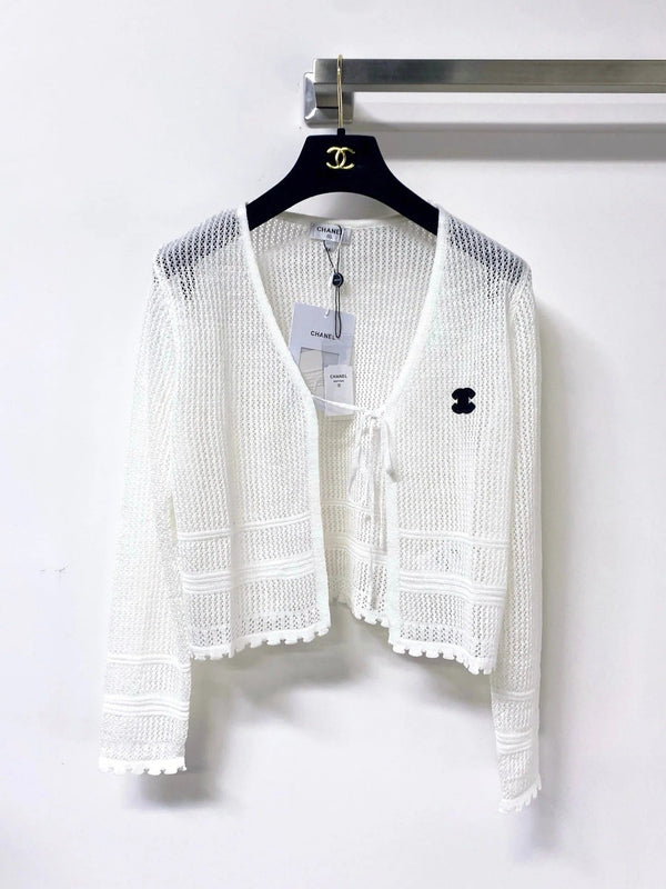 CC 2026 Short Knitted Cardigan Cotton 419392