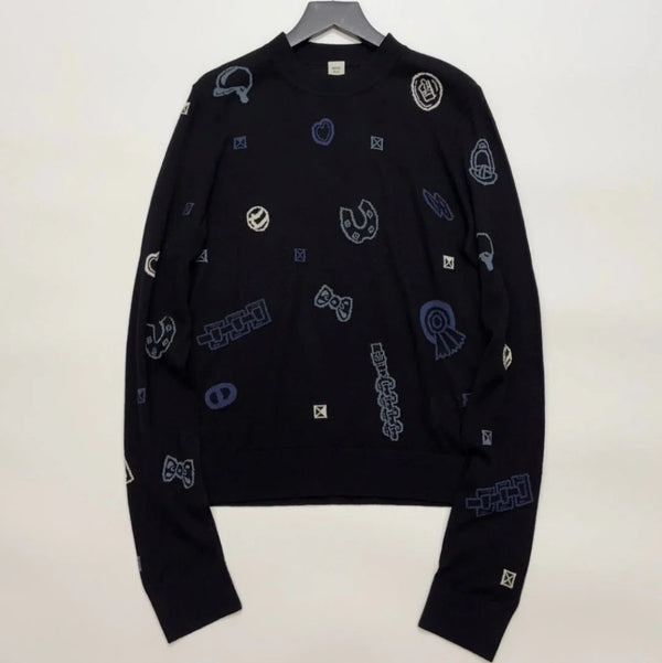 HERMES PULL DOUBLÉ LAINE 25S 185