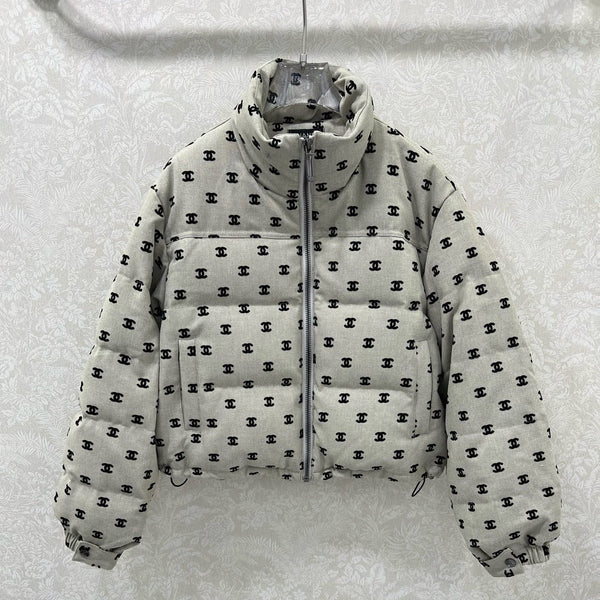 CHANEL BLOUSON EN DUVET 25S 311