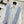 CC 2026 White Shirt and Blue Striped Shawl Set 391161