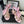 CC 26s Sandals 55 Light Pink Sheepskin Mixed Gold Charm 650083