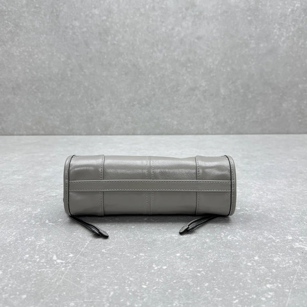 Prada 2026 Bonnie Bag 24cm Gray Leather